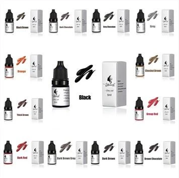 5ml PMU 문신 잉크 아이브로우 립 마이크로블레이딩 안료